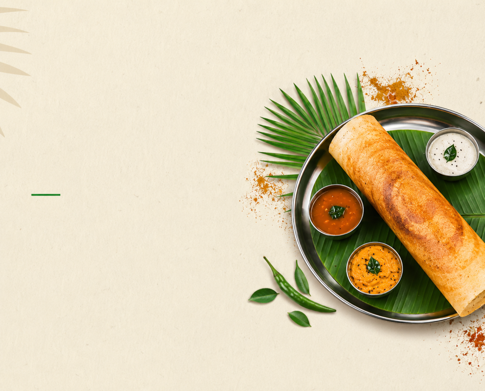 Any Veg 
Dosa