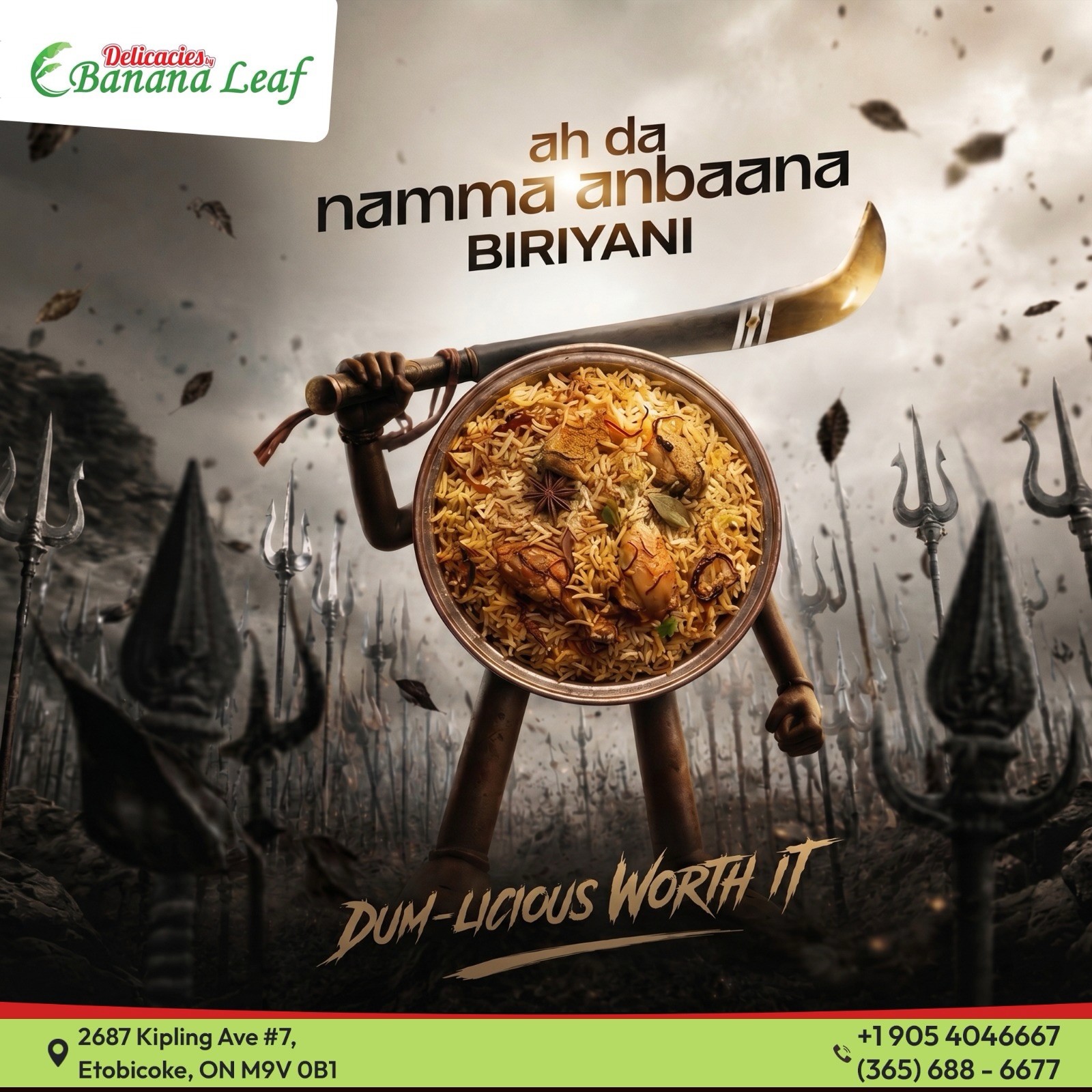 Biriyani. Everyone loves it. And we make it the right way. T