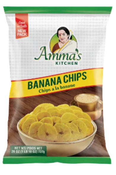 AMMAs KITCHEN Banana Chips 737g