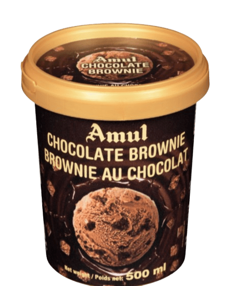 Amul Ice Cream Choco Brownie 500ml