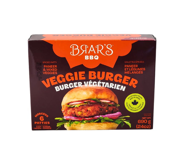 Brar's Veggie Burger Patty 690g