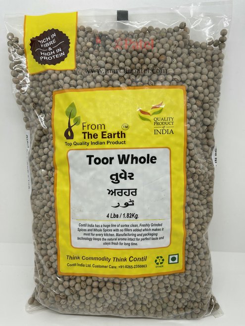 From The Earth Pulses Toor Whole 4lb
