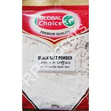 GLOBAL CHOICE Black Salt Whole 200g