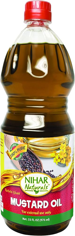 Nihar Mustard Oil 1L - Cooking Essentials