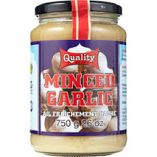 Quality Minced Garlic Paste