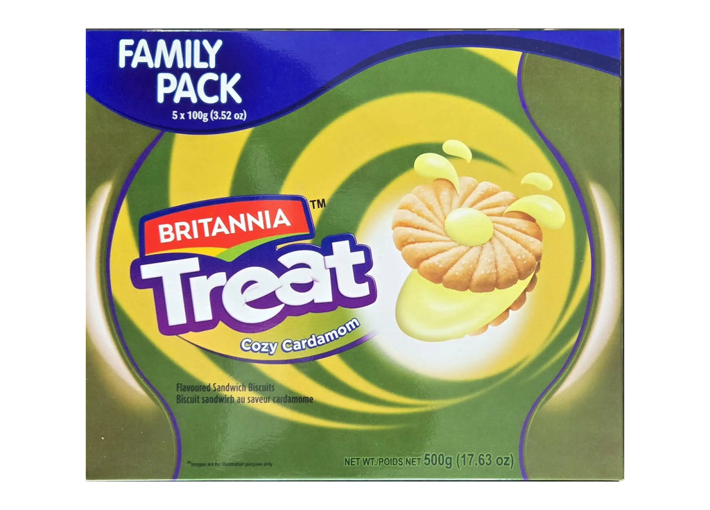 Britannia Cream Treat Pineapple 500g