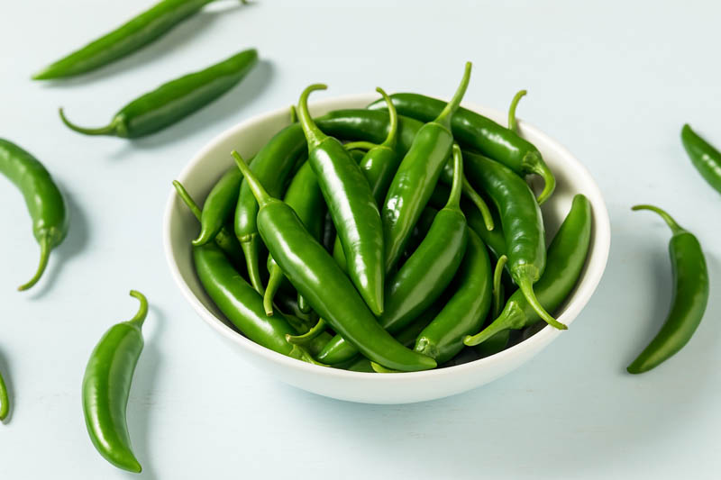 Green Thai Chilli per lb