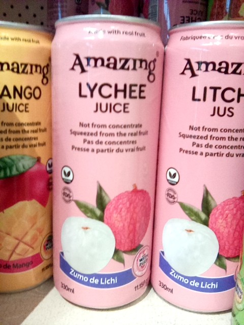 AMAZMG Lychee Juice Can