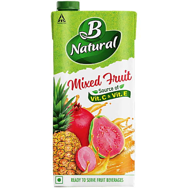 B Natural Mixed Fruit Juice 1L