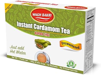Wagh Bakri Instant Cardamom Tea 140g