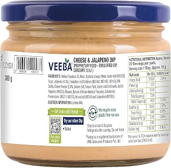 Veeba Cheese & Chilli Spread 300g