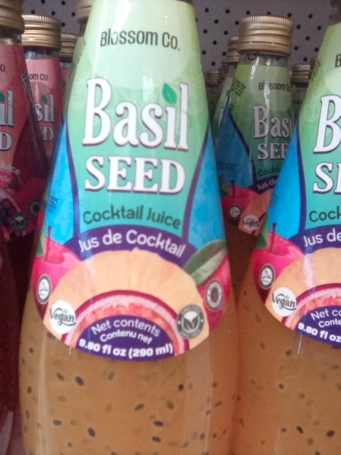 Blossom Basil Seed Cocktail
