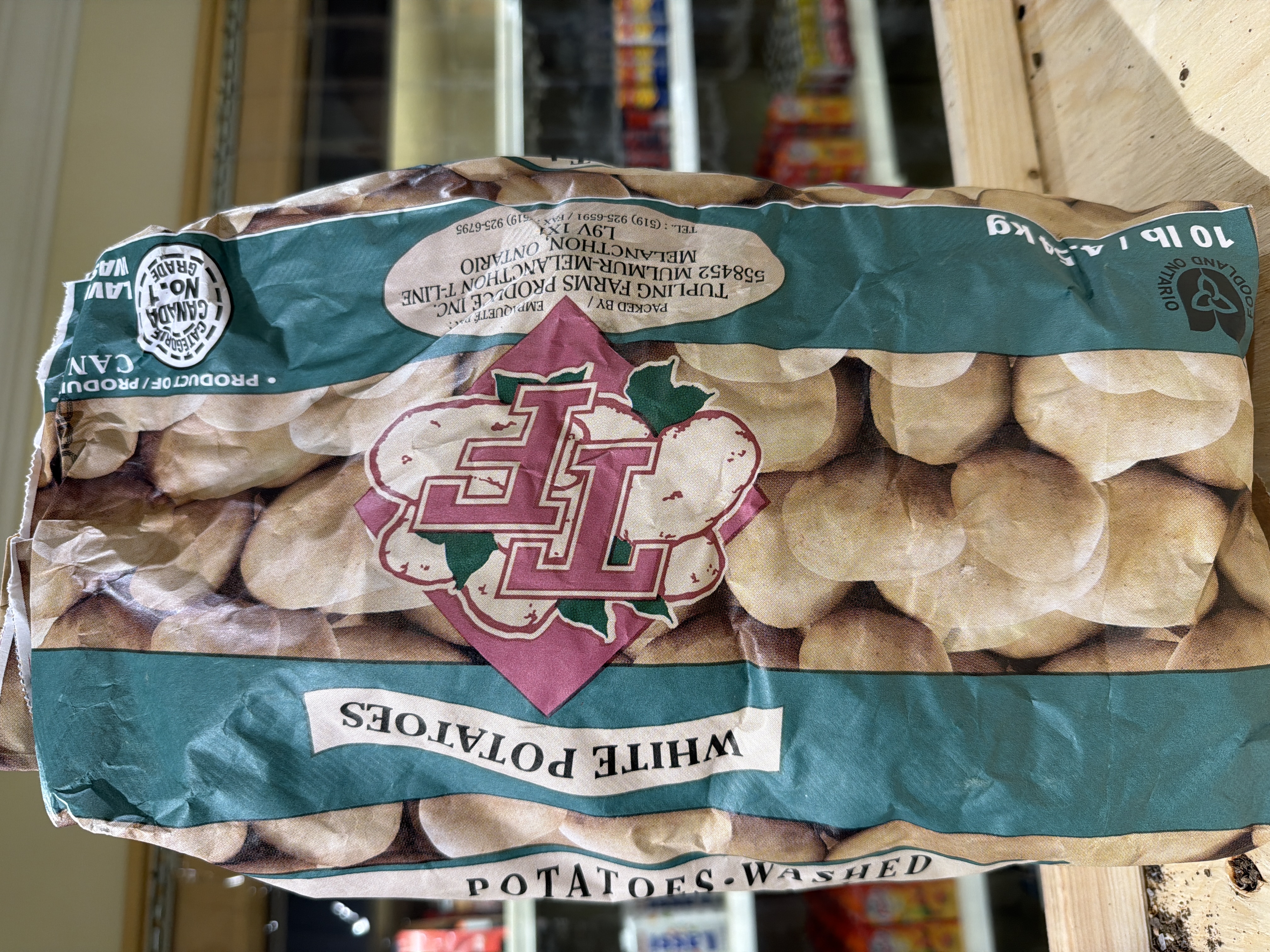 Potato White 10lb - Produce