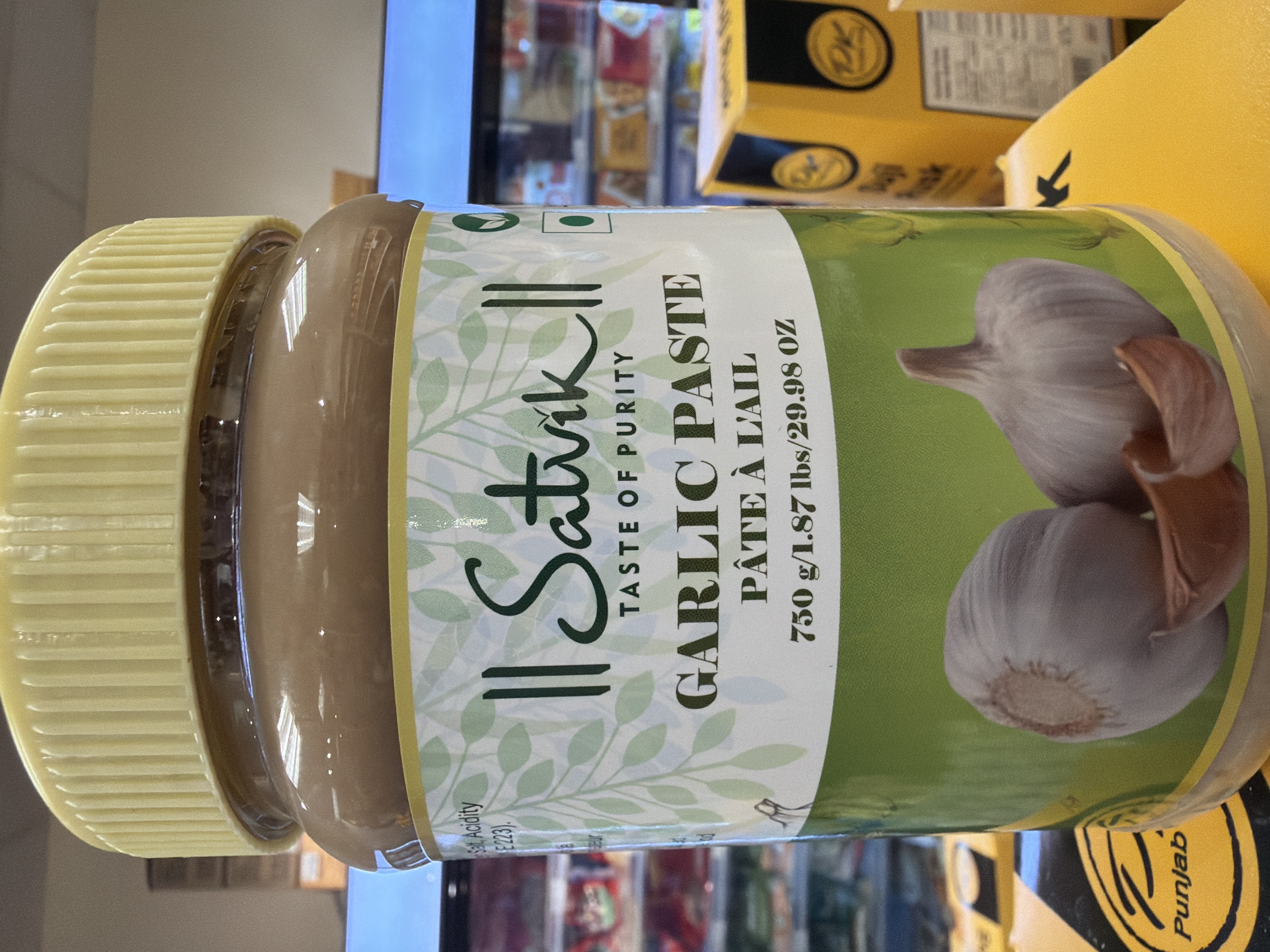 Satvik Garlic Paste 750g