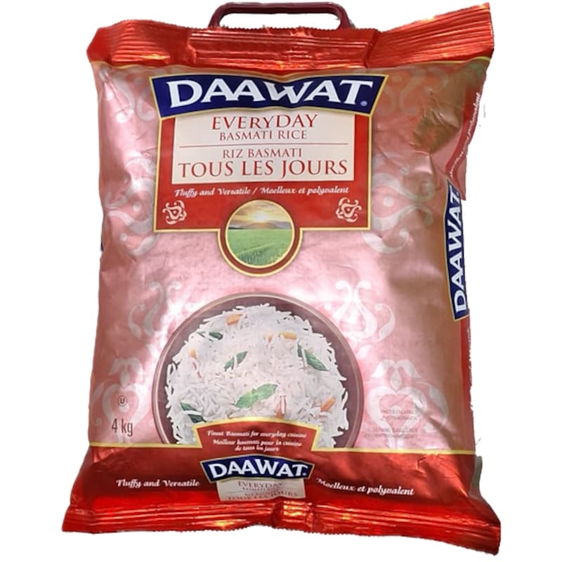 Daawat Basmati Everyday Rice 4kg