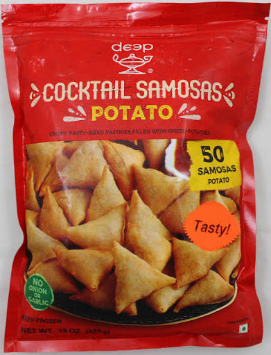 Deep Cocktail Potato Samosa 50pcs