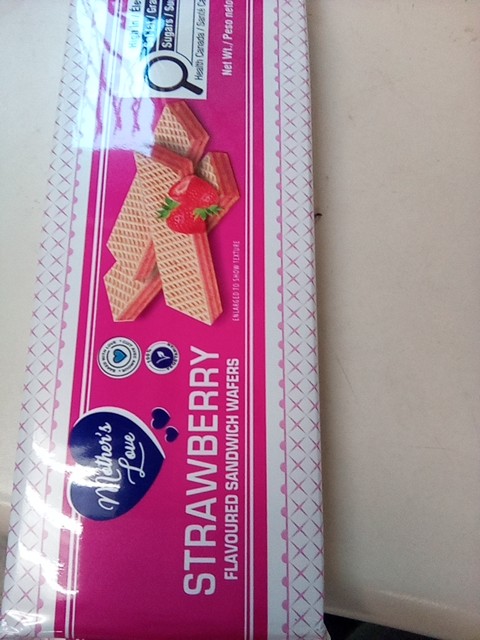 Mothers Strawberry Wafers