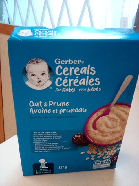 Cereals Oat Prune