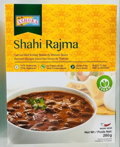 Ashoka Shahi Rajma 280g - Ready-to-Cook & Instant Mixes